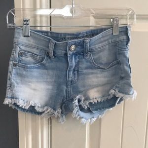 American eagle jean shorts